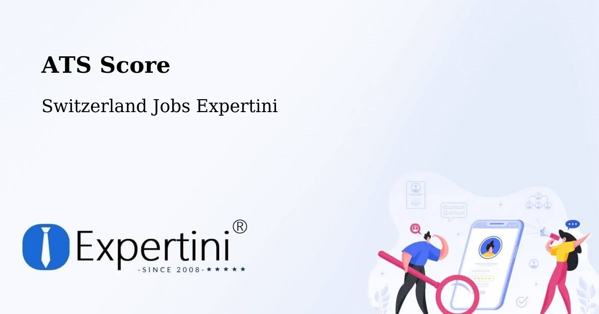ATS Score - Switzerland Jobs Expertini