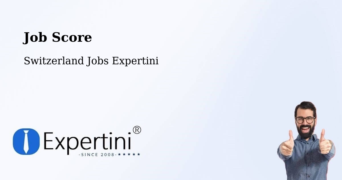 Job Score - Switzerland Jobs Expertini
